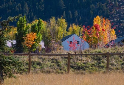 A barn located just outside of Peak Meadows, Utah.